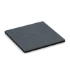 Patio tile – 3 cm von WARCO im Farbdesign Slate grey mit den Abmessungen 50 x 50 x 3 cm. Produktfoto von Artikel 6251 in der Aufsicht von schräg vorne.