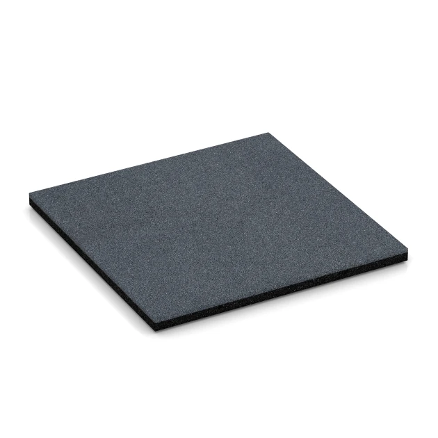 Patio tile – 3 cm von WARCO im Farbdesign Slate grey mit den Abmessungen 50 x 50 x 3 cm. Produktfoto von Artikel 6251 in der Aufsicht von schräg vorne.