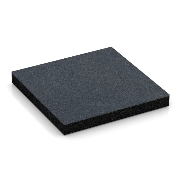 Playground Safety Tiles von WARCO im Farbdesign Slate grey mit den Abmessungen 50 x 50 x 6 cm | 0,25 m². Produktfoto von Artikel 6227 in der Aufsicht von schräg vorne.