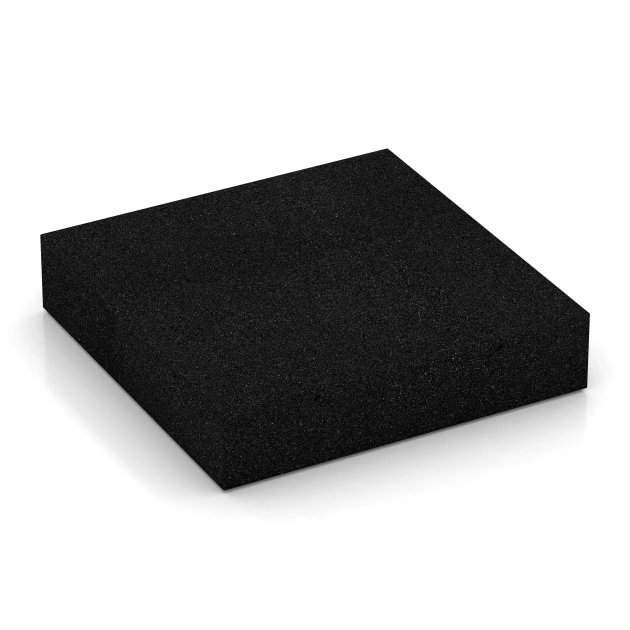 Playground Safety Tiles von WARCO im Farbdesign Anthracite mit den Abmessungen 50 x 50 x 11 cm | 0,25 m². Produktfoto von Artikel 6174 in der Aufsicht von schräg vorne.