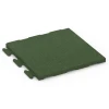 Patio Tile Linea von WARCO im Farbdesign Grass green mit den Abmessungen 50 x 50 x 3 cm | 0,25 m². Produktfoto von Artikel 7054 in der Aufsicht von schräg vorne.
