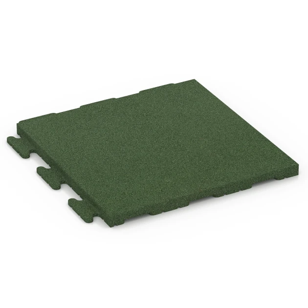 Patio Tile Linea von WARCO im Farbdesign Grass green mit den Abmessungen 50 x 50 x 3 cm | 0,25 m². Produktfoto von Artikel 7054 in der Aufsicht von schräg vorne.