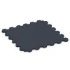 Stallmatte Puzzle von WARCO im Farbdesign Anthracite mit den Abmessungen 102,5 x 102,5 x 3 cm | 1,05 m². Produktfoto von Artikel 6391 in der Aufsicht von schräg vorne.