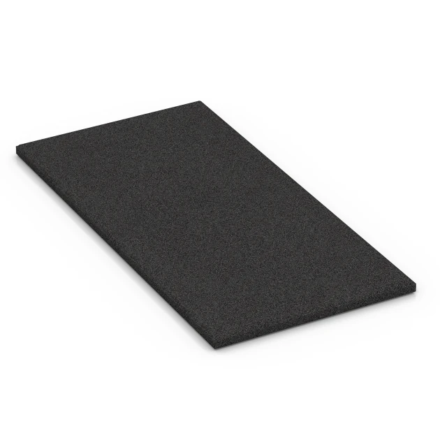 Stable Mat von WARCO im Farbdesign Anthracite mit den Abmessungen 100 x 50 x 3 cm | 0,50 m². Produktfoto von Artikel 6381 in der Aufsicht von schräg vorne.