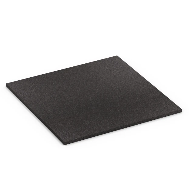 Base Layer CL 1 von WARCO im Farbdesign Anthracite mit den Abmessungen 104 x 104 x 2,8 cm | 1,08 m². Produktfoto von Artikel 6658 in der Aufsicht von schräg vorne.