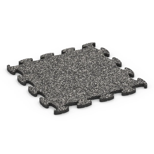 Pool Surround Tiles von WARCO im Farbdesign Dark Grey Granite mit den Abmessungen 46 x 46 x 1,8 cm. Produktfoto von Artikel 6760 in der Aufsicht von schräg vorne.