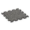 Indoor Dog Sports Flooring von WARCO im Farbdesign Dark Grey Granite mit den Abmessungen 46 x 46 x 1,8 cm. Produktfoto von Artikel 6895 in der Aufsicht von schräg vorne.