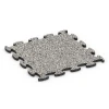Indoor Dog Sports Flooring von WARCO im Farbdesign Grey Granite mit den Abmessungen 46 x 46 x 1,8 cm. Produktfoto von Artikel 6896 in der Aufsicht von schräg vorne.
