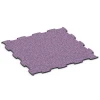Exhibition Click Floor Tile von WARCO im Farbdesign Lavender mit den Abmessungen 44,6 x 44,6 x 1,8 cm. Produktfoto von Artikel 6918 in der Aufsicht von schräg vorne.