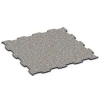 Fitness Active Floor System von WARCO im Farbdesign Grey Granite mit den Abmessungen 97,1 x 97,1 × 1,8 cm. Produktfoto von Artikel 6833 in der Aufsicht von schräg vorne.