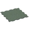 Fitness Active Floor System von WARCO im Farbdesign English lawn mit den Abmessungen 97,1 x 97,1 x 1,8 cm | 0,94 m². Produktfoto von Artikel 6834 in der Aufsicht von schräg vorne.