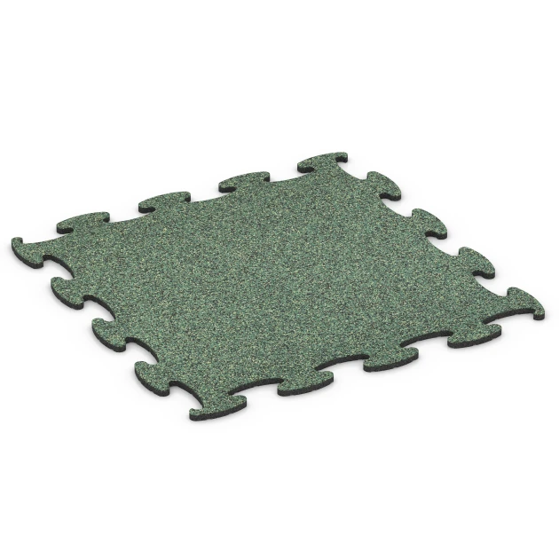 Dog Agility Flooring von WARCO im Farbdesign English Lawn mit den Abmessungen 98 x 98 × 1,8 cm. Produktfoto von Artikel 6807 in der Aufsicht von schräg vorne.