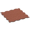 Fitness Active Floor System von WARCO im Farbdesign Embers mit den Abmessungen 97,1 x 97,1 x 1,8 cm | 0,94 m². Produktfoto von Artikel 6836 in der Aufsicht von schräg vorne.