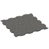Fitness Max Floor System von WARCO im Farbdesign Dark grey granite mit den Abmessungen 97,1 x 97,1 x 1,8 cm | 0,94 m². Produktfoto von Artikel 6868 in der Aufsicht von schräg vorne.