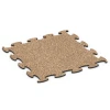 Fitness Max Floor System von WARCO im Farbdesign Terracotta mit den Abmessungen 98 x 98 × 1,8 cm. Produktfoto von Artikel 6871 in der Aufsicht von schräg vorne.