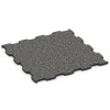 Fitness Active Floor System von WARCO im Farbdesign Dark Grey Granite mit den Abmessungen 97,1 x 97,1 x 2,8 cm. Produktfoto von Artikel 6850 in der Aufsicht von schräg vorne.