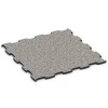 Fitness Active Floor System von WARCO im Farbdesign Grey Granite mit den Abmessungen 97,1 x 97,1 x 2,8 cm. Produktfoto von Artikel 6851 in der Aufsicht von schräg vorne.