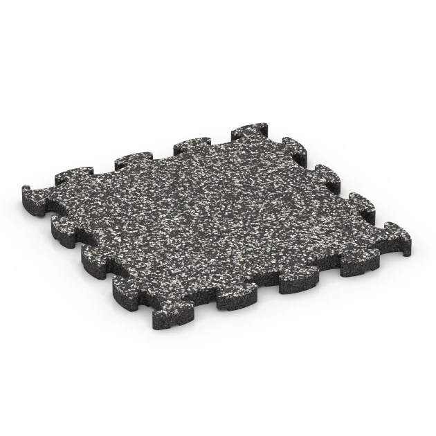 Pool Surround Tiles von WARCO im Farbdesign Dark Grey Granite mit den Abmessungen 30 x 30 x 1,8 cm. Produktfoto von Artikel 6769 in der Aufsicht von schräg vorne.
