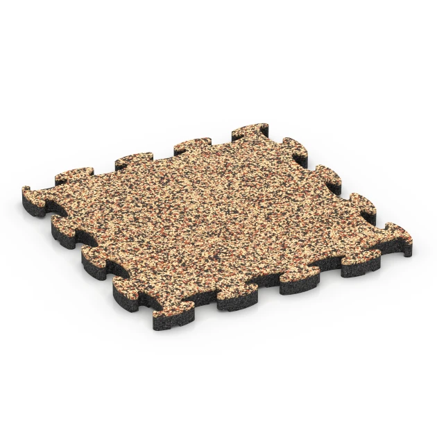 Pool Surround Tiles von WARCO im Farbdesign Terracotta mit den Abmessungen 30 x 30 x 1,8 cm. Produktfoto von Artikel 6772 in der Aufsicht von schräg vorne.