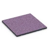 Outdoor Gym Flooring von WARCO im Farbdesign Lavender mit den Abmessungen 60 x 60 x 3 cm | 0,36 m². Produktfoto von Artikel 7137 in der Aufsicht von schräg vorne.