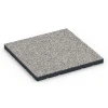 Outdoor Gym Flooring von WARCO im Farbdesign Grey granite mit den Abmessungen 60 x 60 x 4 cm | 0,36 m². Produktfoto von Artikel 7142 in der Aufsicht von schräg vorne.