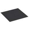 Fitness Performance Basic Rubber Gym Flooring von WARCO im Farbdesign Anthracite mit den Abmessungen 100 x 100 x 1 cm | 1,00 m². Produktfoto von Artikel 7075 in der Aufsicht von schräg vorne.