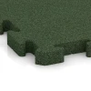 Detailaufnahme der Randausprägung von WARCO-Produkt 4072, Dog floor tile, Format 100 x 100 x 4 cm | 1,00 m², Farbe Grass green.