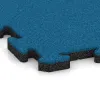 Detailaufnahme der Randausprägung von WARCO-Produkt 5310, Outdoor click tile, Format 500 x 500 x 30 mm, Farbe Sky Blue.