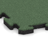 Detailaufnahme der Randausprägung von WARCO-Produkt 5240, Outdoor click tile, Format 500 x 500 x 30 mm, Farbe Pale Green.
