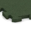 Detailaufnahme der Randausprägung von WARCO-Produkt 2787, Dog floor tile, Format 50 x 50 x 3 cm | 0,25 m², Farbe Grass green.