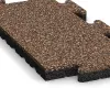 Detailaufnahme der Randausprägung von WARCO-Produkt 4863, Edge Tile, Format 500 x 235 x 30 mm, Farbe Bark & Bast.