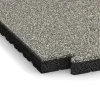Detailaufnahme der Randausprägung von WARCO-Produkt 5113, Corner Tile, Format 485 x 485 x 40 mm, Farbe Light Granite.