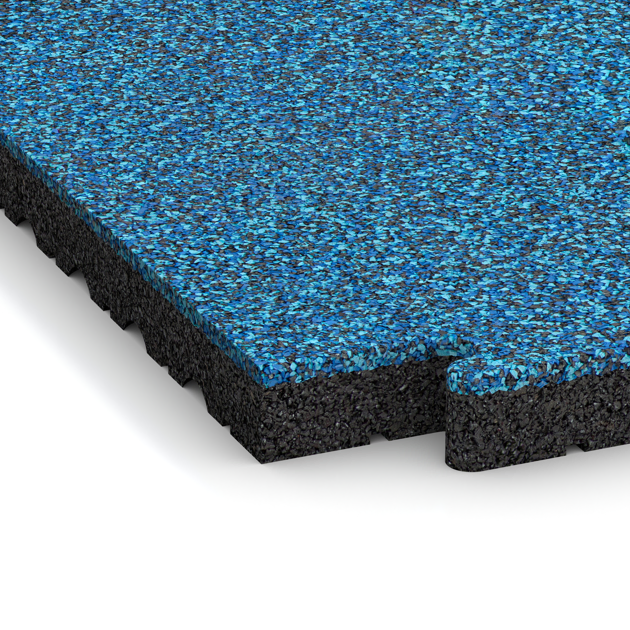 Detailaufnahme der Randausprägung von WARCO-Produkt 5118, Corner Tile, Format 485 x 485 x 40 mm, Farbe Atlantic.