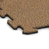 Detailaufnahme der Randausprägung von WARCO-Produkt 3882, Dog floor tile, Format 50 x 50 x 1,8 cm | 0,25 m², Farbe Rattan.