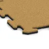 Detailaufnahme der Randausprägung von WARCO-Produkt 6206, Balcony tile 1.8 cm – weatherproof, Format 500 x 500 x 18 mm, Farbe Lemon Yellow.