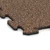 Detailaufnahme der Randausprägung von WARCO-Produkt 3944, Dog sports floor HD, Format 1000 x 1000 x 18 mm, Farbe Bark & Bast.