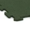Detailaufnahme der Randausprägung von WARCO-Produkt 3961, Dog sports floor HD, Format 1000 x 1000 x 18 mm, Farbe Grass Green.