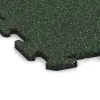 Detailaufnahme der Randausprägung von WARCO-Produkt 4768, Corner Tile, Format 485 x 485 x 18 mm, Farbe English Lawn.