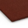 Detailaufnahme der Randausprägung von WARCO-Produkt 6645, Stallplatte, Format 100 x 50 x 3 cm, Farbe Brick red.
