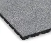 Detailaufnahme der Randausprägung von WARCO-Produkt 5475, Terrace tile 3 cm, Format 500 x 500 x 30 mm, Farbe Grey Melange.