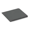 Detailaufnahme der Randausprägung von WARCO-Produkt 0472, Corner tile (two chamfered sides), Format 500 x 500 x 40 mm, Farbe Slate grey.