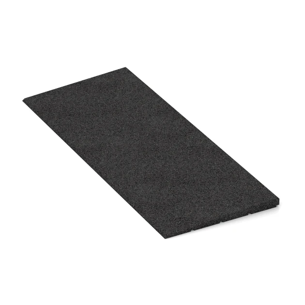 Detailaufnahme der Randausprägung von WARCO-Produkt 2308, Transition ramp 75 cm, Format 75 x 30 cm | 8 < 25 mm, Farbe Anthracite.