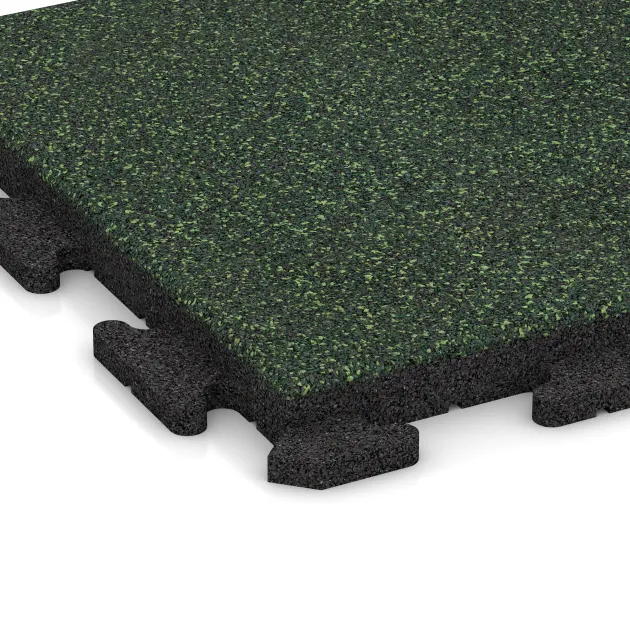 Detailaufnahme der Randausprägung von WARCO-Produkt 5796, Event Floor, Format 500 x 500 x 40 mm, Farbe English Lawn.