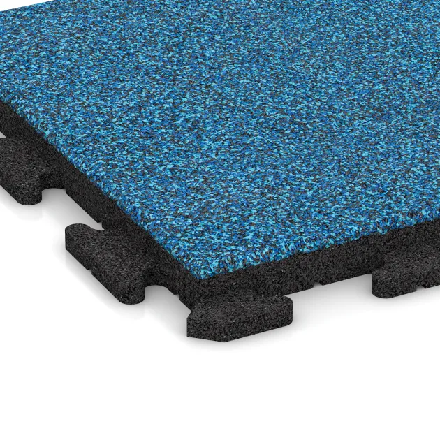 Detailaufnahme der Randausprägung von WARCO-Produkt 1296, Terrace tile Classic, Format 500 x 500 x 40 mm, Farbe Atlantic.