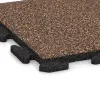 Detailaufnahme der Randausprägung von WARCO-Produkt 5778, Event Floor, Format 500 x 500 x 30 mm, Farbe Bark & Bast.