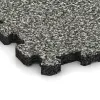 Detailaufnahme der Randausprägung von WARCO-Produkt 5737, Exhibition floor interlocking tile, Format 306 x 306 x 20 mm, Farbe Gray Granite.