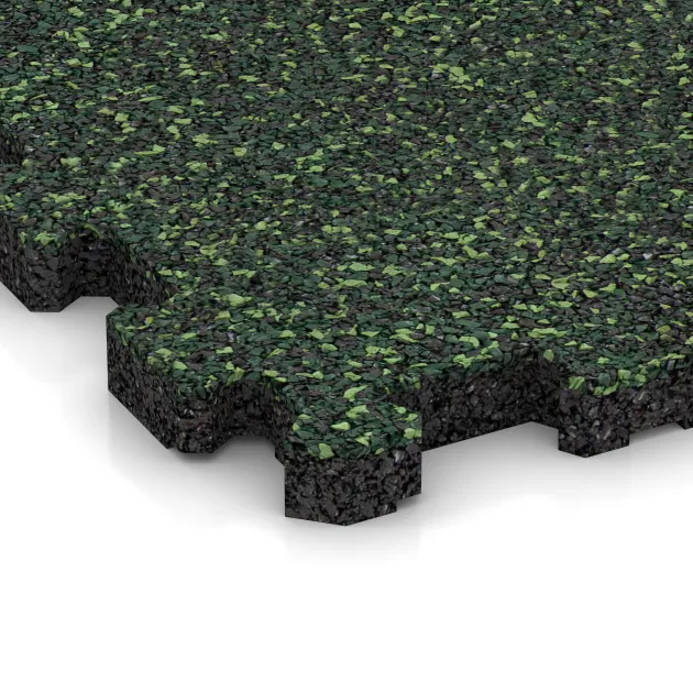Detailaufnahme der Randausprägung von WARCO-Produkt 3851, Pool Decking Tile Seamless, Format 306 x 306 x 20 mm, Farbe English Lawn.