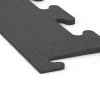 Detailaufnahme der Randausprägung von WARCO-Produkt 6593, Fitness Performance Elite Edge Ramp, Format 100 × 20 cm | 0,5 < 1,5 cm, Farbe Anthracite.
