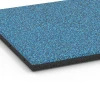Detailaufnahme der Randausprägung von WARCO-Produkt 6420, Playground safety tile – CFH 90 cm, Format 50 x 50 x 3 cm, Farbe Atlantic.