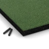 Detailaufnahme der Randausprägung von WARCO-Produkt 6261, Playground safety tile – 150 cm, Format 50 x 50 x 4,5 cm, Farbe Grass green.